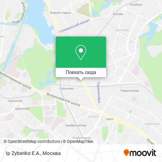 Карта Ip Zybenko E.A.