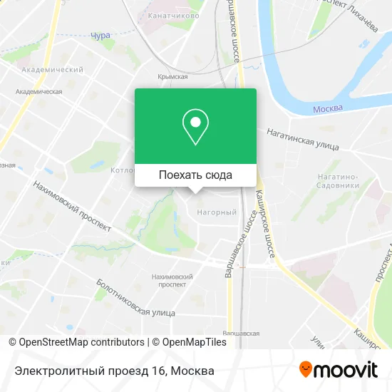 Карта Электролитный проезд 16