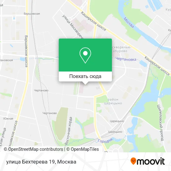 Карта улица Бехтерева 19