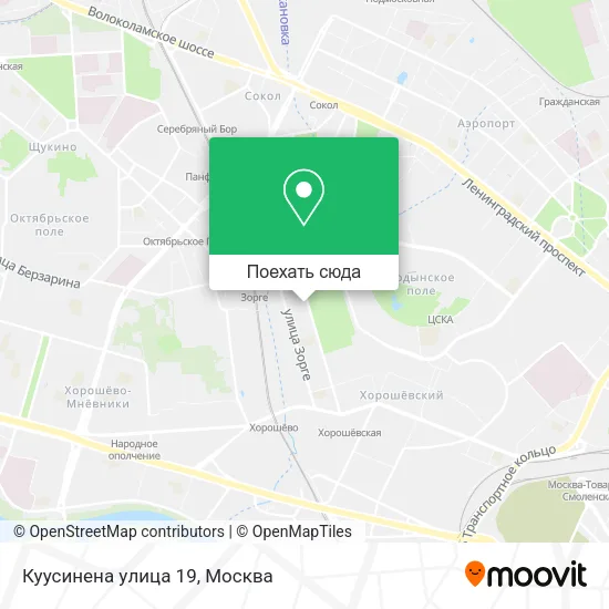 Карта Куусинена yлица 19