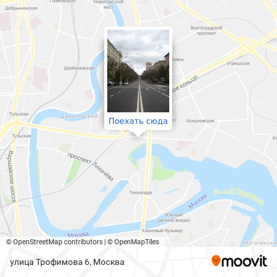 Карта улица Трофимова 6