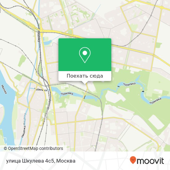 Карта улица Шкулева 4с5