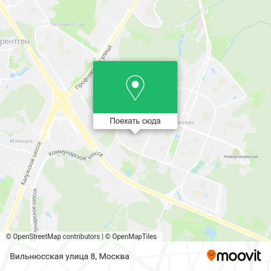 Карта Вильнюсская улица 8