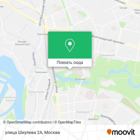 Карта улица Шкулева 2А