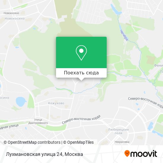 Карта Лухмановская улица 24