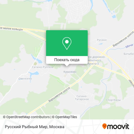 Карта Русский Рыбный Мир