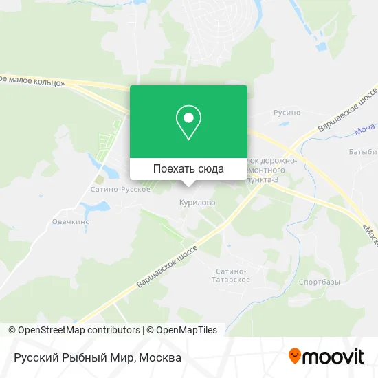 Карта Русский Рыбный Мир