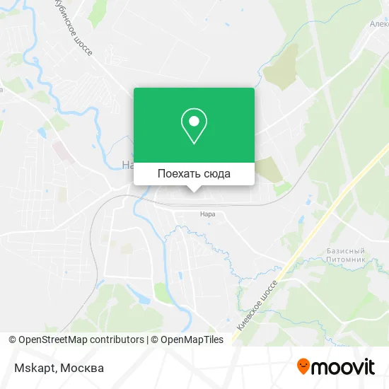 Карта Mskapt