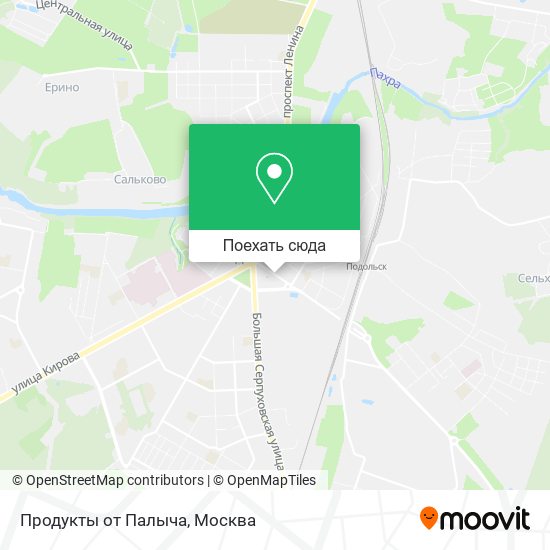 Карта Продукты от Палыча