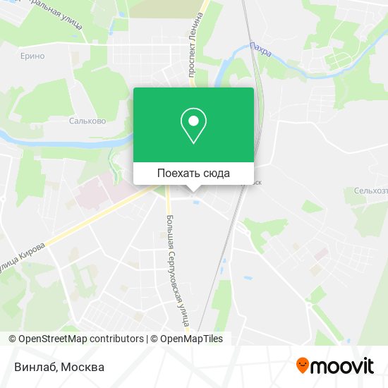 Карта Винлаб