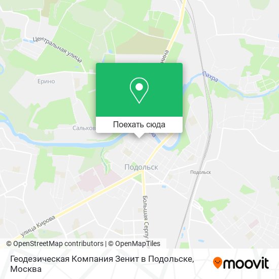 Карта Геодезическая Компания Зенит в Подольске