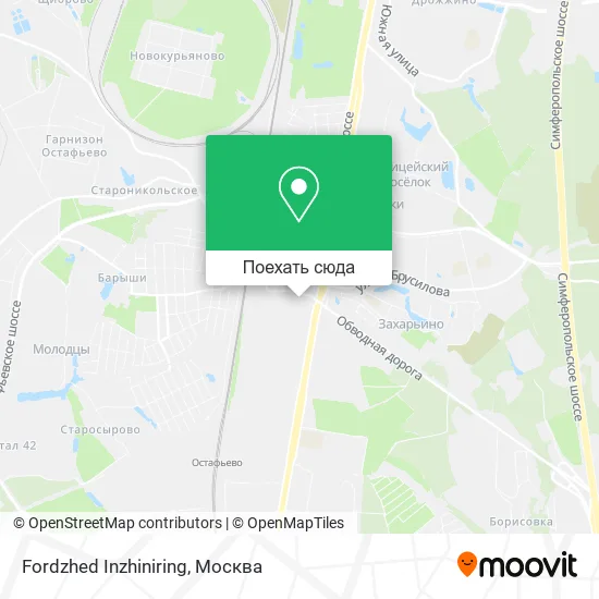 Карта Fordzhed Inzhiniring