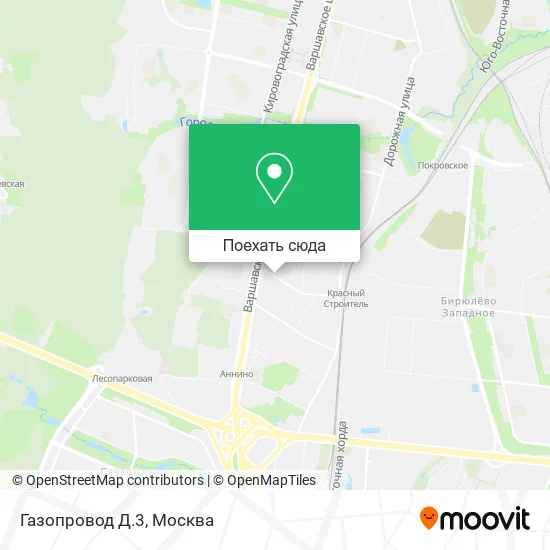 Карта Газопровод Д.3