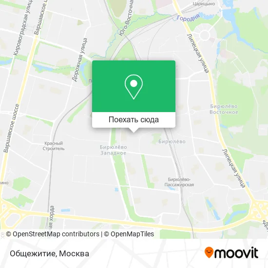 Карта Общежитие