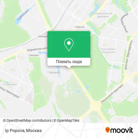 Карта Ip Popova