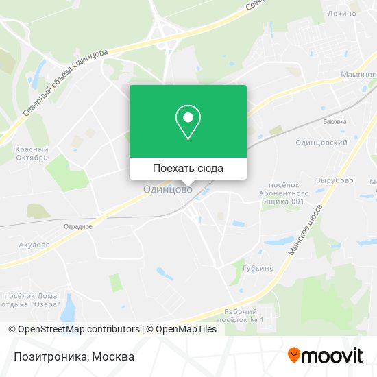 Карта Позитроника