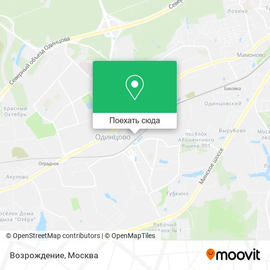 Карта Возрождение