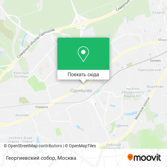 Карта Георгиевский собор