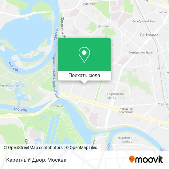 Карта Каретный Двор