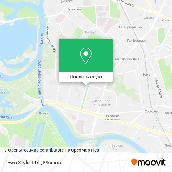 Карта 'Fwa Style' Ltd.