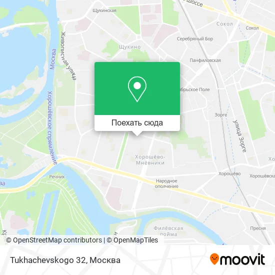 Карта Tukhachevskogo 32