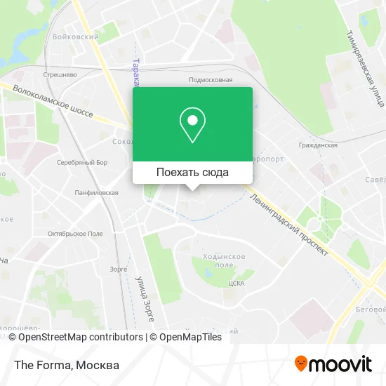 Карта The Forma