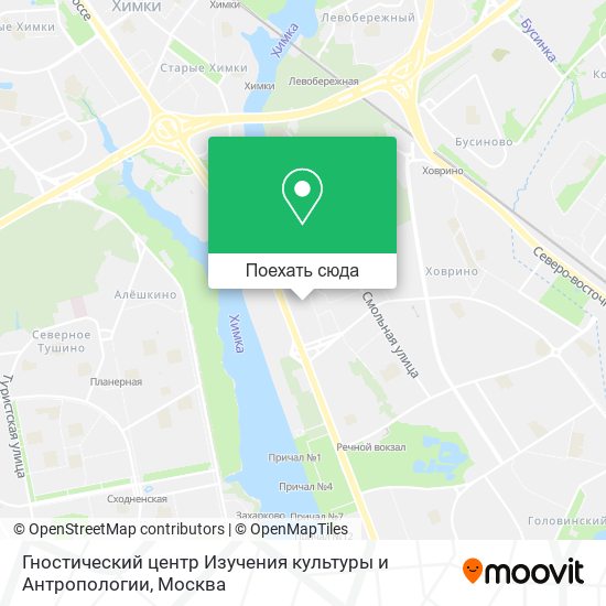 Карта Гностический центр Изучения культуры и Антропологии
