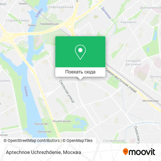 Карта Aptechnoe Uchrezhdenie