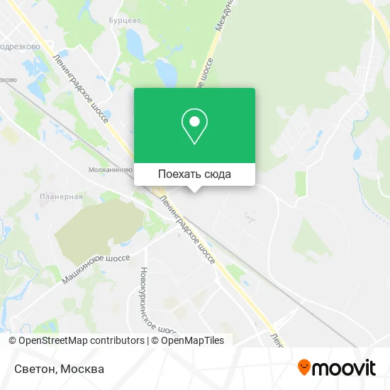 Карта Светон