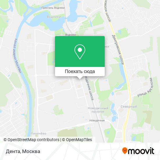 Карта Дента