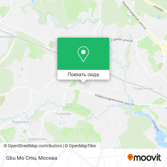 Карта Gbu Mo Cmu