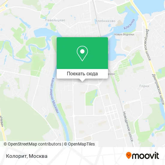 Карта Колорит