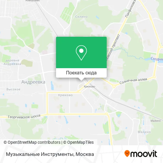 Карта Музыкальные Инструменты