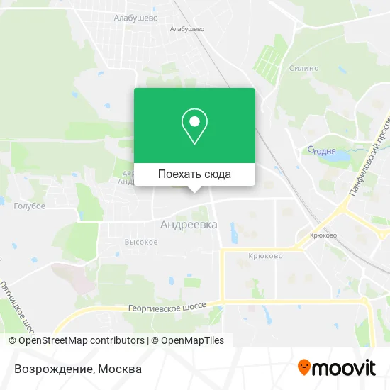 Карта Возрождение