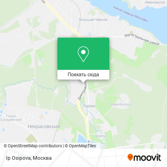 Карта Ip Osipova