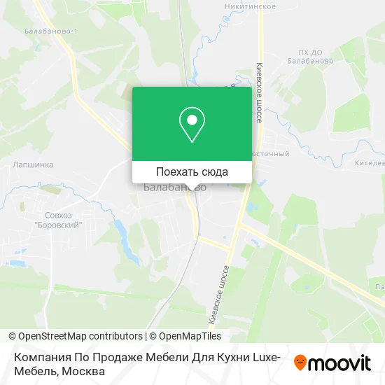 Карта Компания По Продаже Мебели Для Кухни Luxe-Мебель