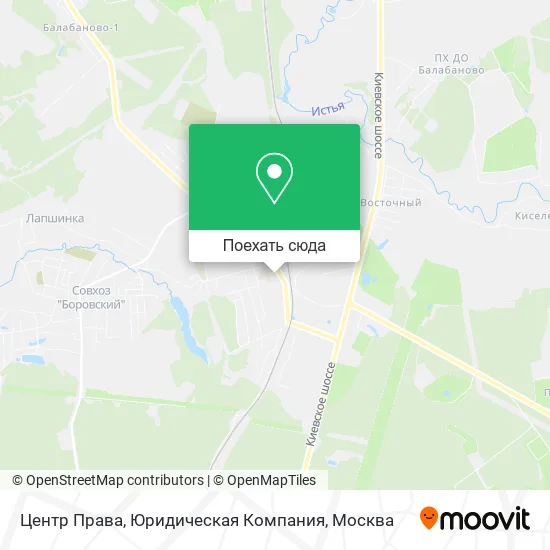 Карта Центр Права, Юридическая Компания