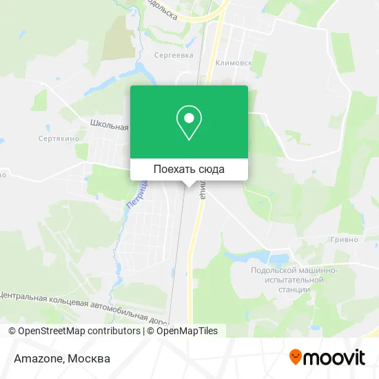 Карта Amazone