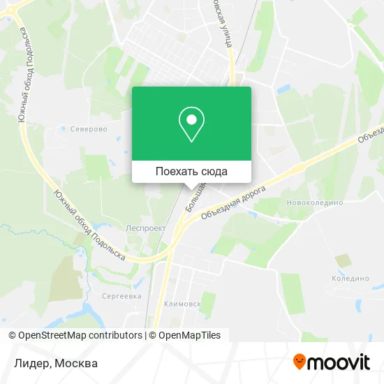 Карта Лидер