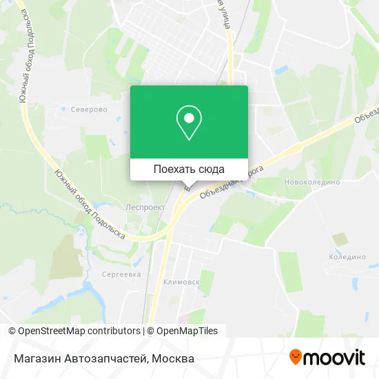 Карта Магазин Автозапчастей
