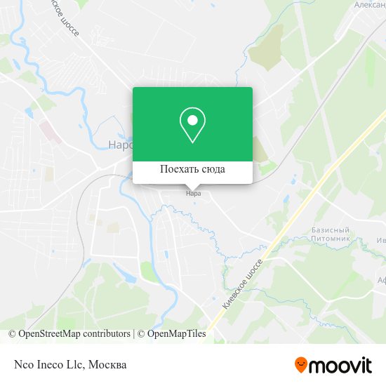 Карта Nco Ineco Llc