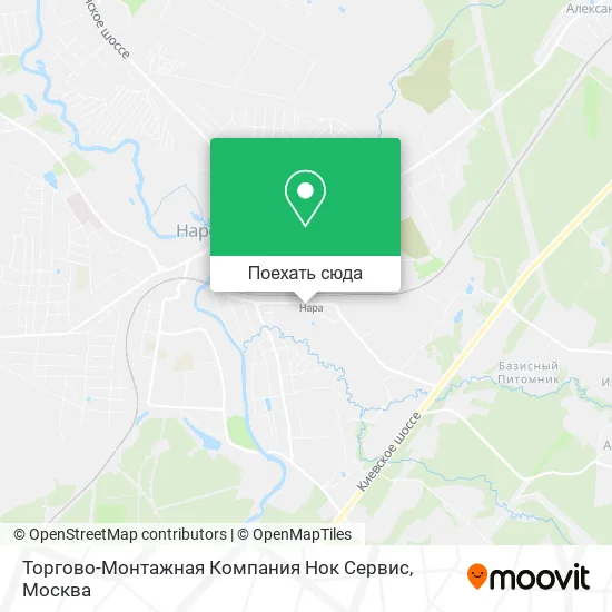 Карта Торгово-Монтажная Компания Нок Сервис