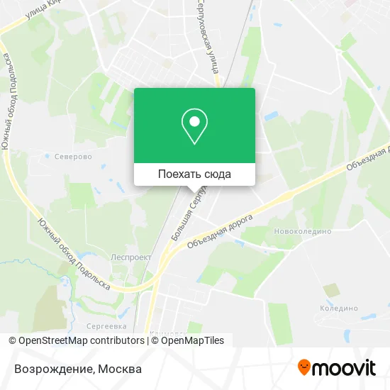 Карта Возрождение