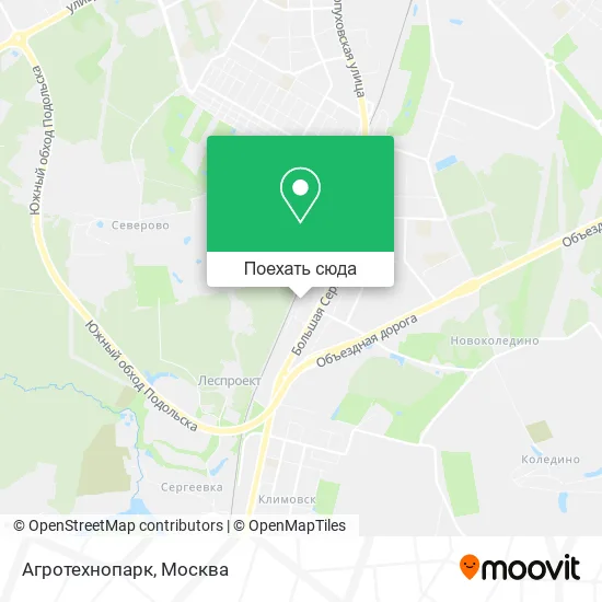 Карта Агротехнопарк
