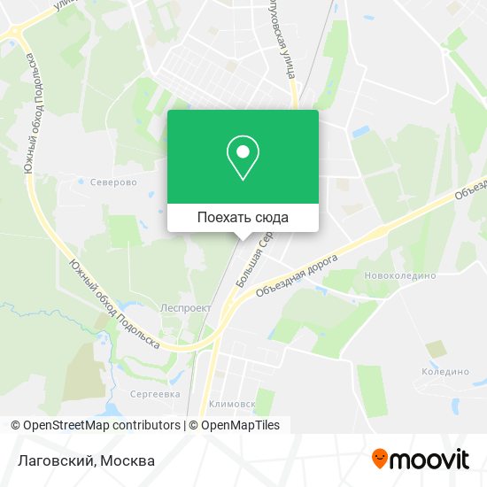 Карта Лаговский