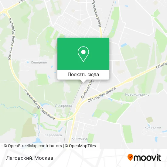 Карта Лаговский