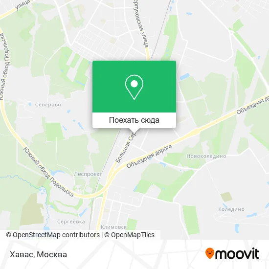 Карта Хавас