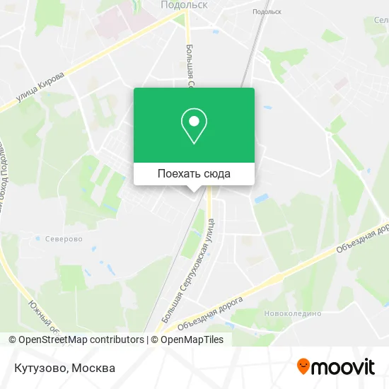 Карта Кутузово