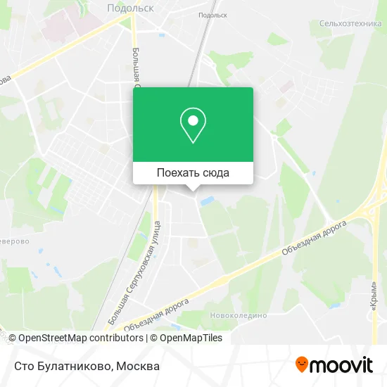 Карта Сто Булатниково
