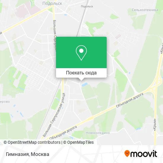 Карта Гимназия